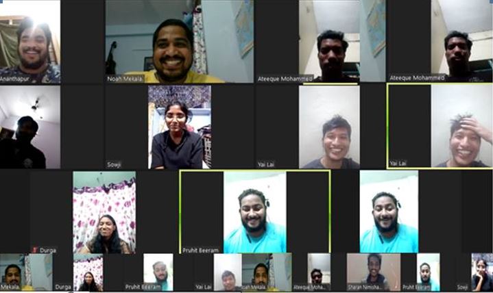 247ai_India's tweet photo. It’s Pictionary time again! 😎
This remains one game that never fails to make our virtual connects real fun! A few quick glimpses of our teams taking up the popular Pictionary challenge. 👇
#247ite #247ai #Pictionary #VirtualActivity #EmployeeEngagement #VirtualConnects https://t.co/WR165UTHY0