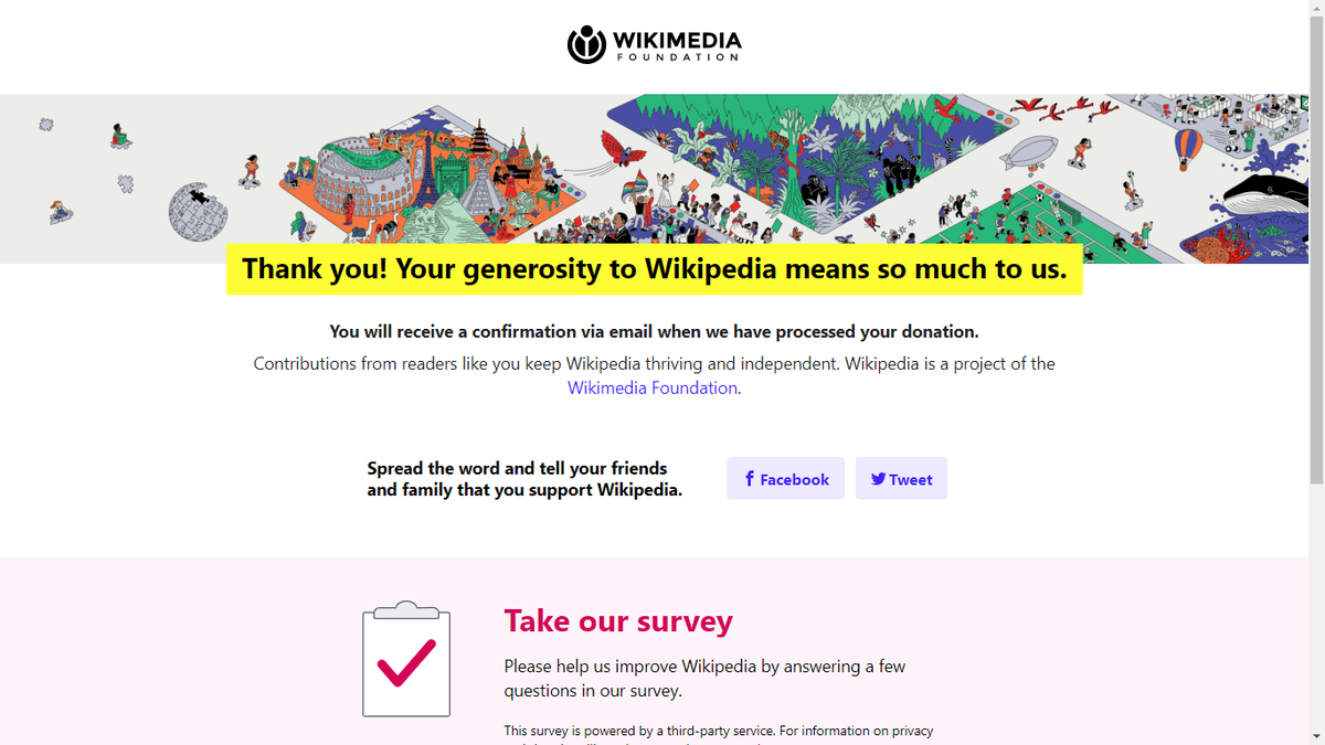 Mnsh_Shrm's tweet photo. After serving us free of cost so long, what's wrong if they publicly seek our HELP... #helpWikiStrive @Wikipedia. Support free knowledge! #iloveWikipedia https://t.co/alh1YjzVuT 

@CNNnews18 @BBCWorld @gatesfoundation @WSJ @pressfreedom @washingtonpost @AskAnshul @ANI @BiIndia https://t.co/lBqPNNfF1P