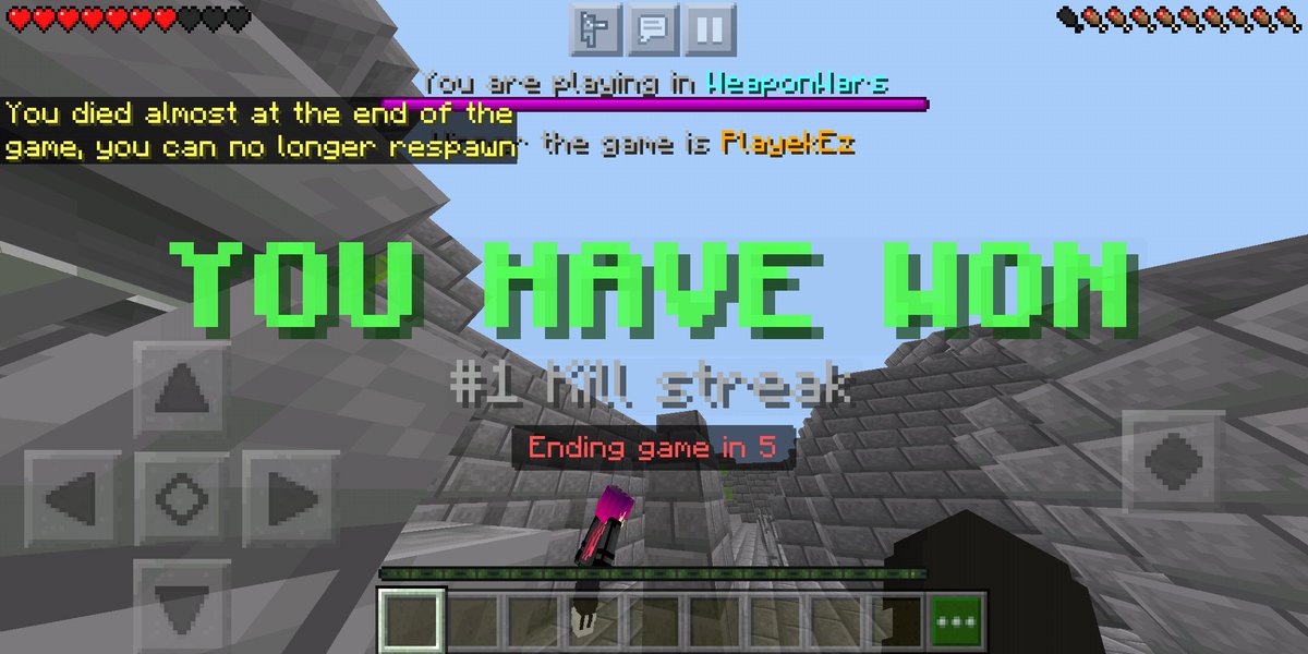 PlayOverMC's tweet image. WeaponWars - Original Minigame