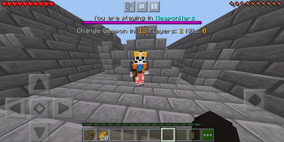 PlayOverMC's tweet image. WeaponWars - Original Minigame