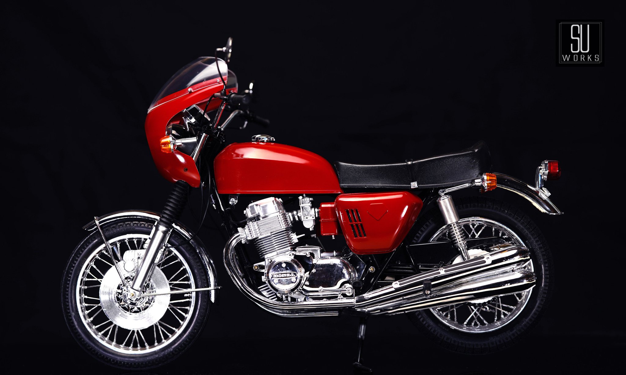 MAFEX T-800 ターミネーター ＋ ホンダCB750FOUR カスタム