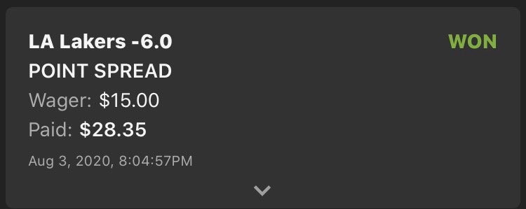 Blck_Knght's tweet image. And just like that , First sports win. Small wins add up tryna get to $100 by Friday #Hypernova