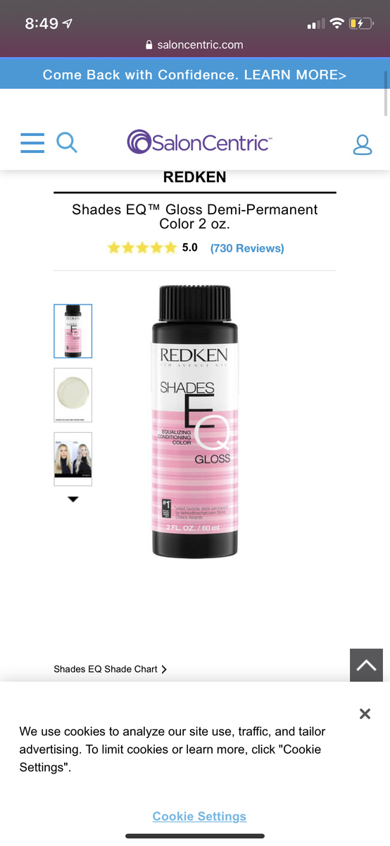 Lana previously had a mixture of redken shades eq in her hair (read insta description) shades eq is a demi permanent dye meaning it’s not too hard to bleach out.