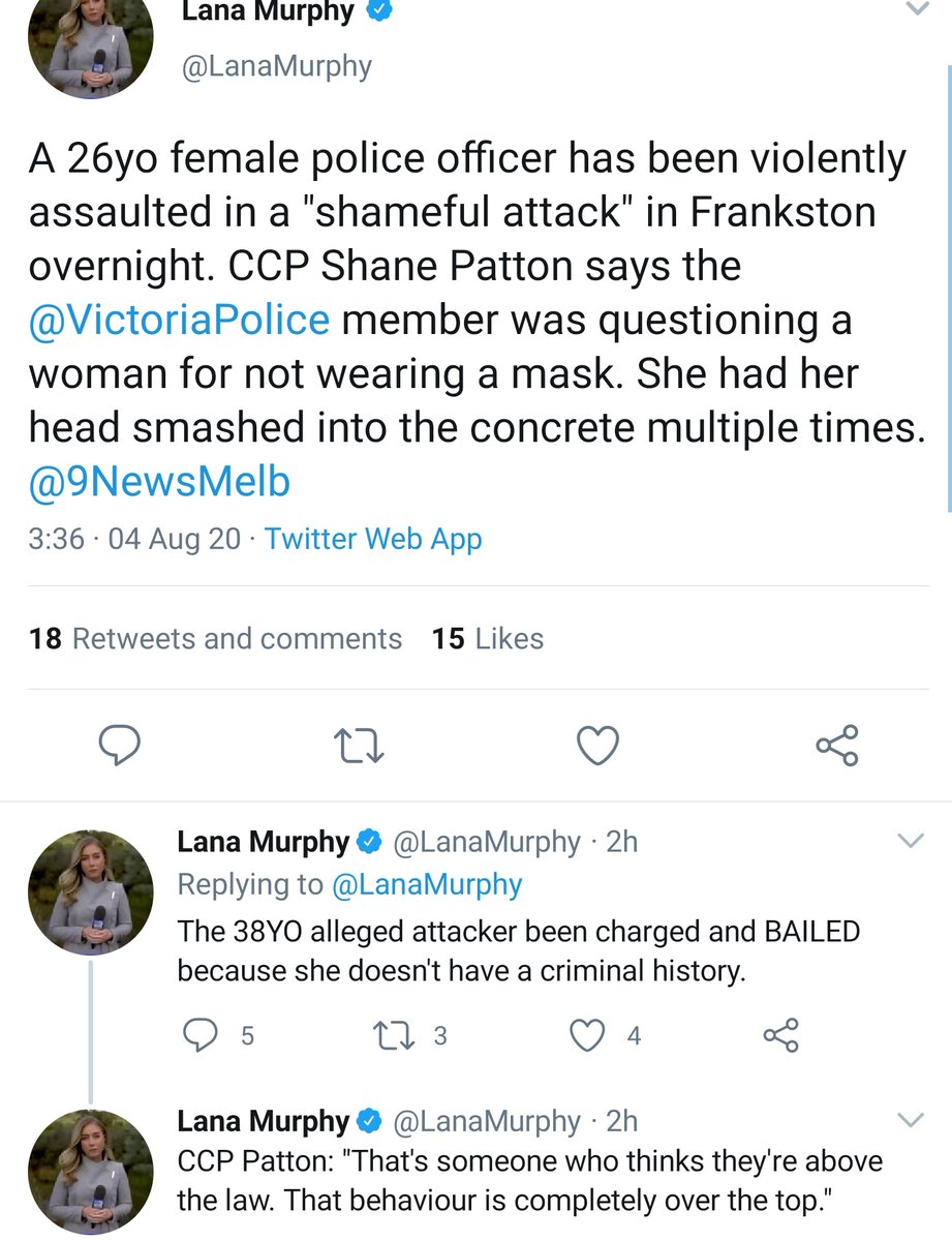 The front pages with her name, face and social media posts are coming right? I wonder what the delay is.