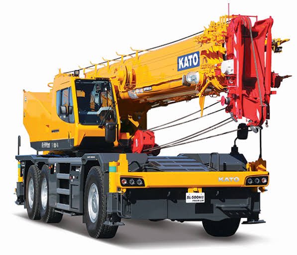 光こっき 午後の超大型クレーン撤収作業in大洗 この車両型クレーン のラフターは Kato製のsl 500と言う 50t吊りの6輪クレーン車なんですけど ブームを全伸ばししても まだ起重機船のフック部分には届かない高さ W 巨大な建造物の凄さが垣間見え