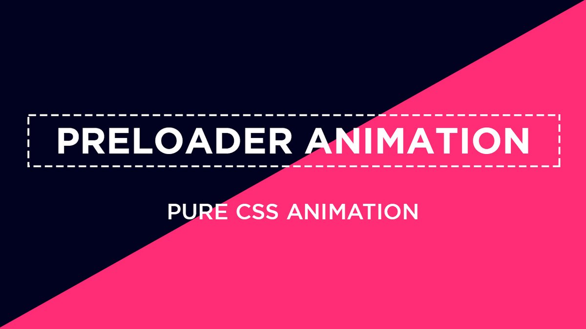 SarkerManash's tweet photo. Simple Preloader Animation (source code)
video : https://t.co/kVpn6edaaJ
#webdesign #webdevelopment #webdeveloper #code #LearnToCode #jQuery #html5 #css3 #webdesigner #ux #Tutorial #CodeNewbie #CodingClubhouse #301DaysOfCode https://t.co/HbpfPOMLNz