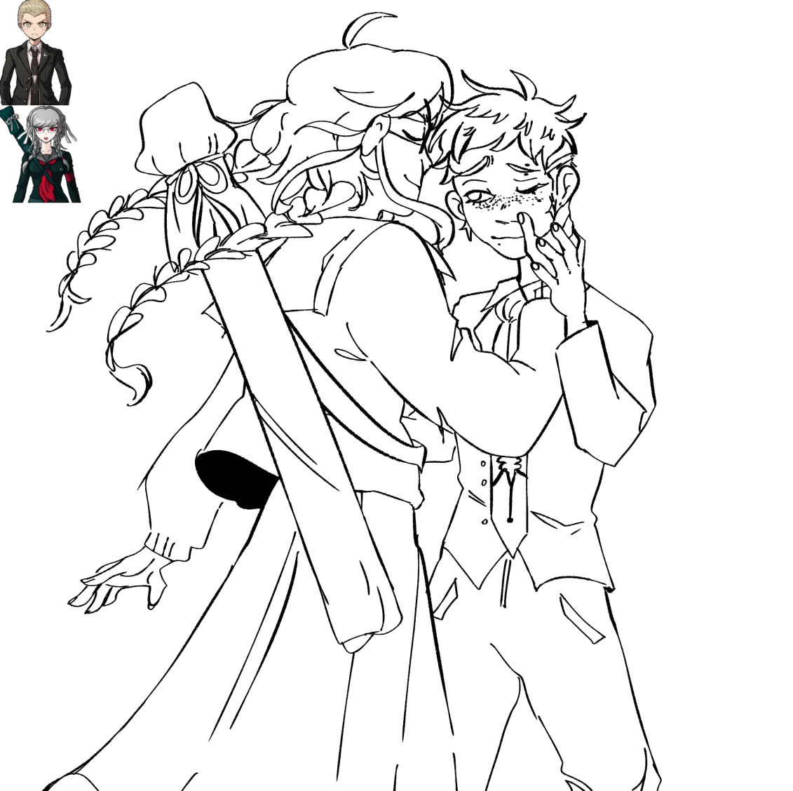 [sdr2] if any of u remember the wip on the left from literally last year. props to u 