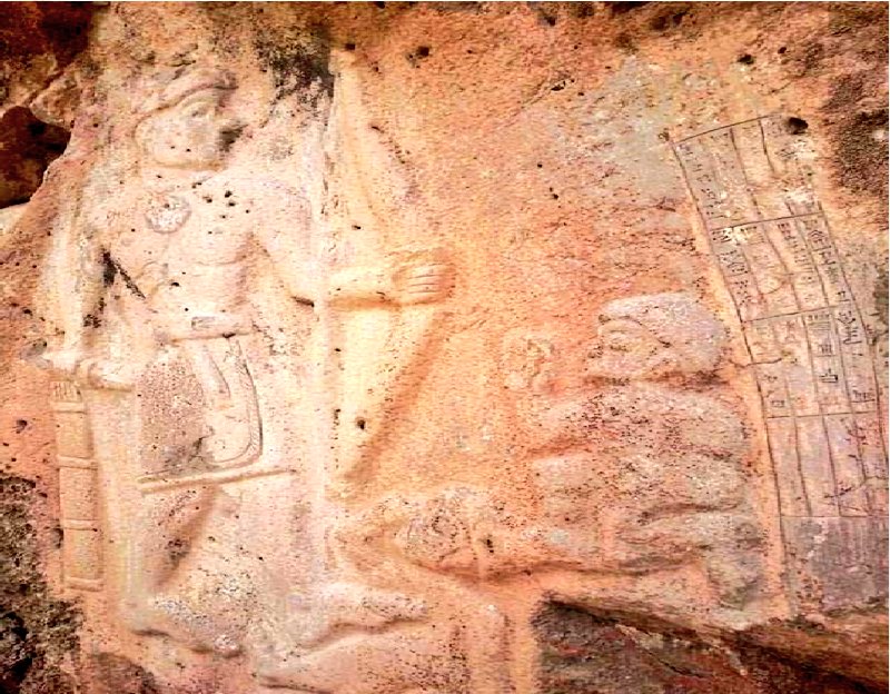 Ramayana in IraqDuring archaeological excavations in Iraq, 6000-year old carvings of apes and men have been found in a cave. The carvings resemble Warad Sin and Ram Sin of Larsa who ruled Mesopotamia for 60 years. The Jataka tales also confirm that Lord Rama ruled for 60 years.