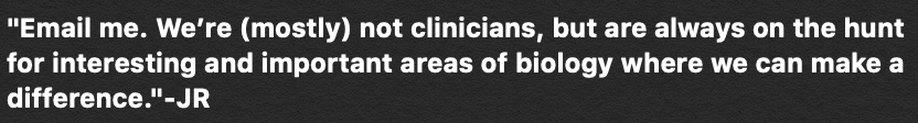 Question 10: What is the best way for a  #RareDisease group to engage your lab in a research project?