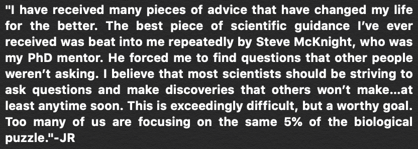 Question 11: What is the best piece of advice you have ever received?