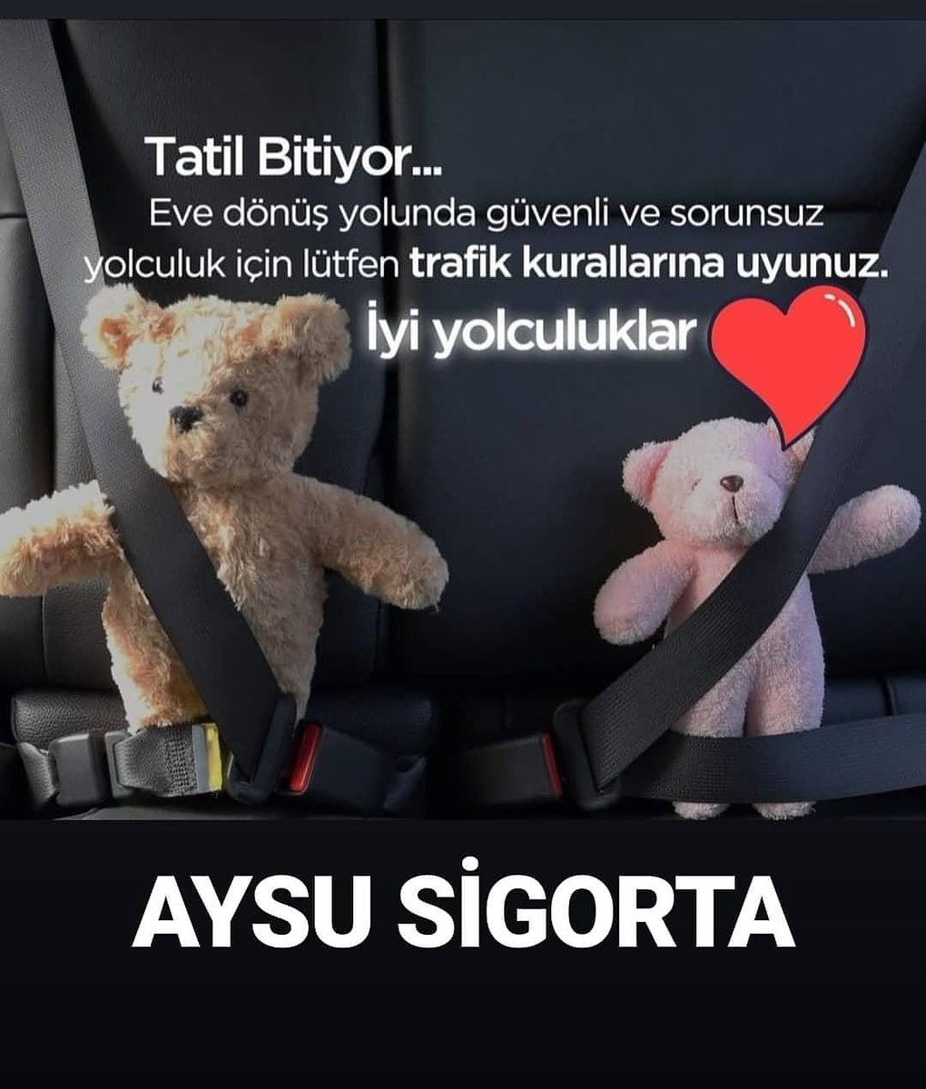 Hayırlı yolculuklar