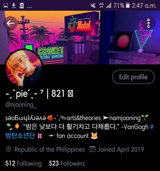 •continuation of tip#3-mood match. do your best to get a header that reflects the mood of your icon. getting the mood match and color palette of your icon is a big "satisfaction for an artist's eye."+example is my current layout lmao.