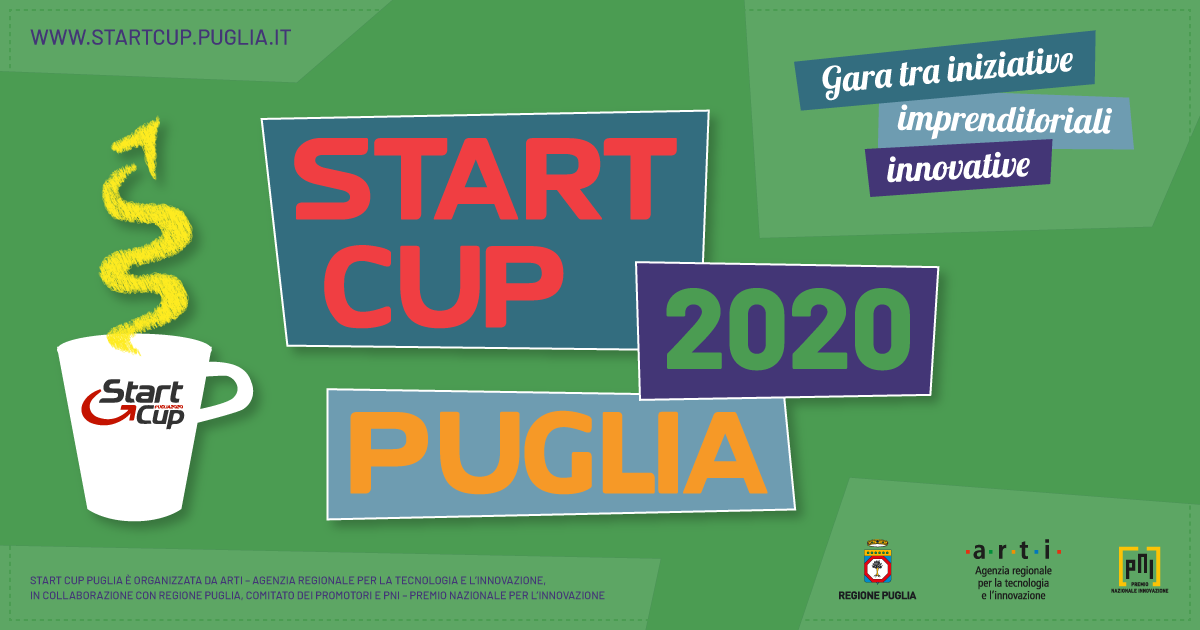 ArtiPuglia's tweet photo. Candidarsi alla #SCPUGLIA2020 è semplice: effettua il login e compila il modulo di candidatura! Per i vincitori, fino a 10k € di Premi e l'accesso al @PNICube! Scadenza ore 12 del 21/9 https://t.co/TWPtMWhI0p #Life_Science #ICT #Cleantech #Energy #Industrial #Puglia #innovazione https://t.co/F4h3YXA8fg