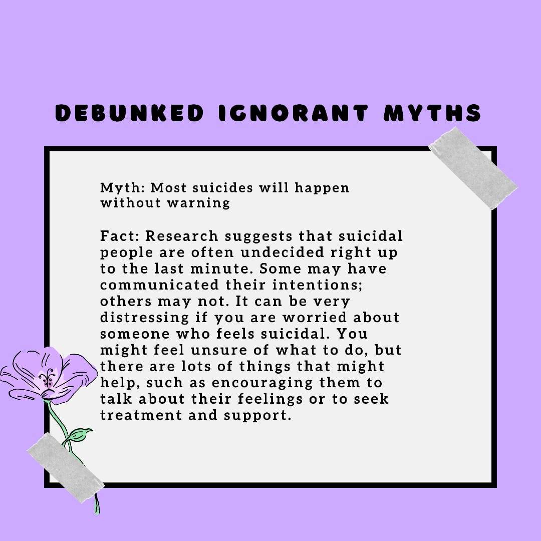 Debunked Ignorant Myths

tags: #delhi #covid19
#mentalhealthsupport #mentalhealthmyths #mythsandfacts