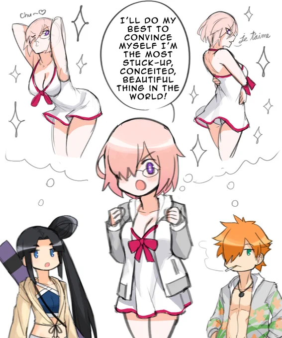 mash's only weakness #FGO #FGO5周年 
