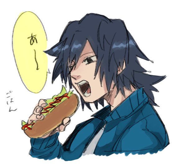 極夜さんがTwitterに投稿した冨岡義勇(鬼滅の刃)のイラスト。