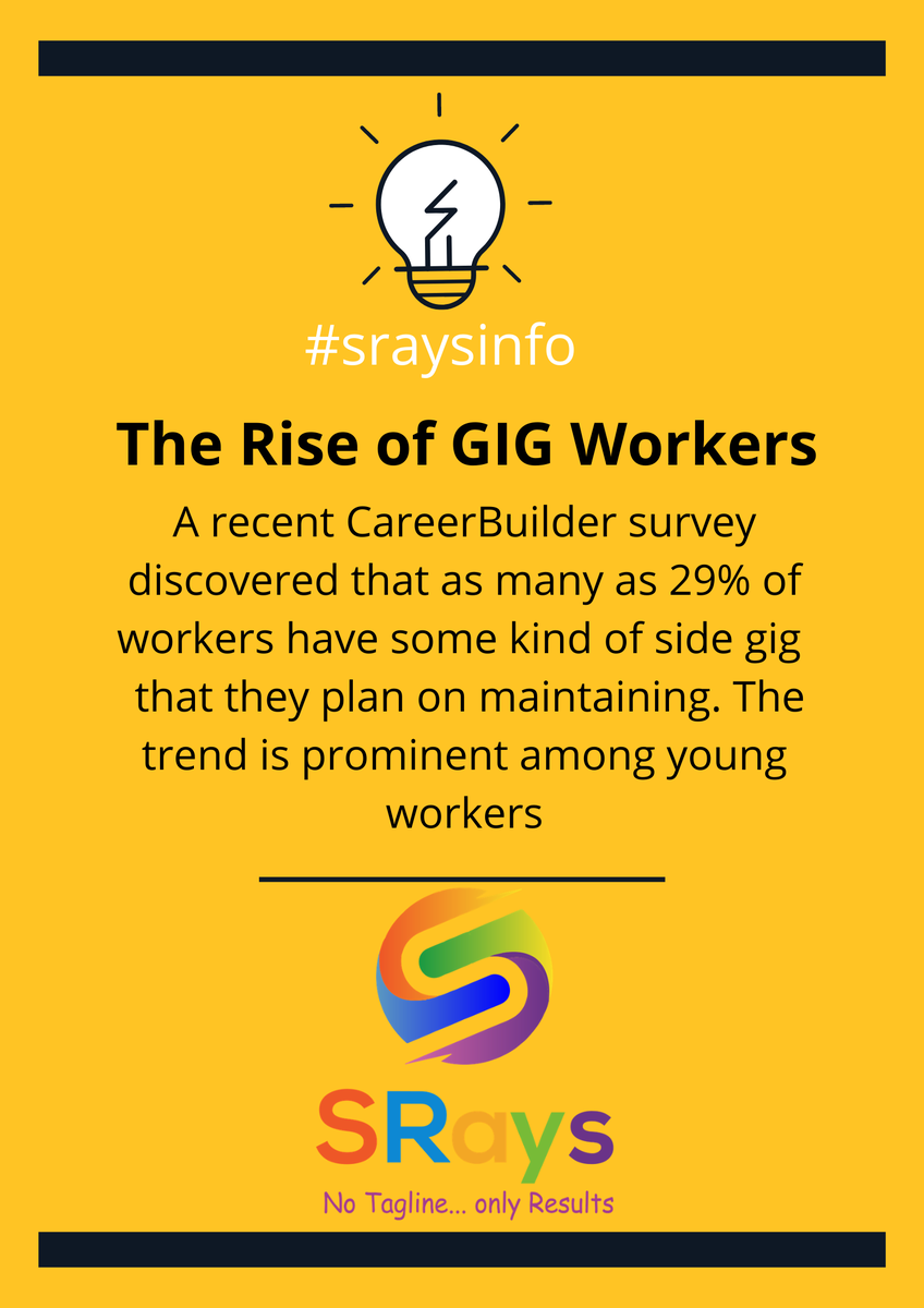 srayssolutions's tweet photo. #sraysinfo #futureofwork #gigworkers https://t.co/SERwVXSlS4