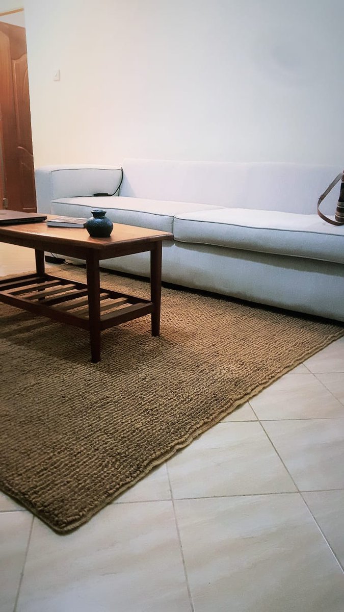 MollyWandera's tweet photo. Working from home has ensured that we spend so much time at home.. How about we make our have a comfortable, inviting and cute with these hand crocheted @HashtagDesignsK carpets??

Do you know that you can customize your own carpet(colors and design?)

Call us on 0707569419 https://t.co/WSKWp5ORht