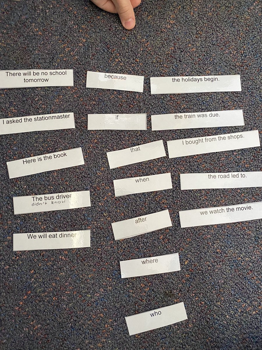 3K working hard to improve their understanding of complex sentences 📚 <a href="/Regentville_PS/">Regentville PS</a>