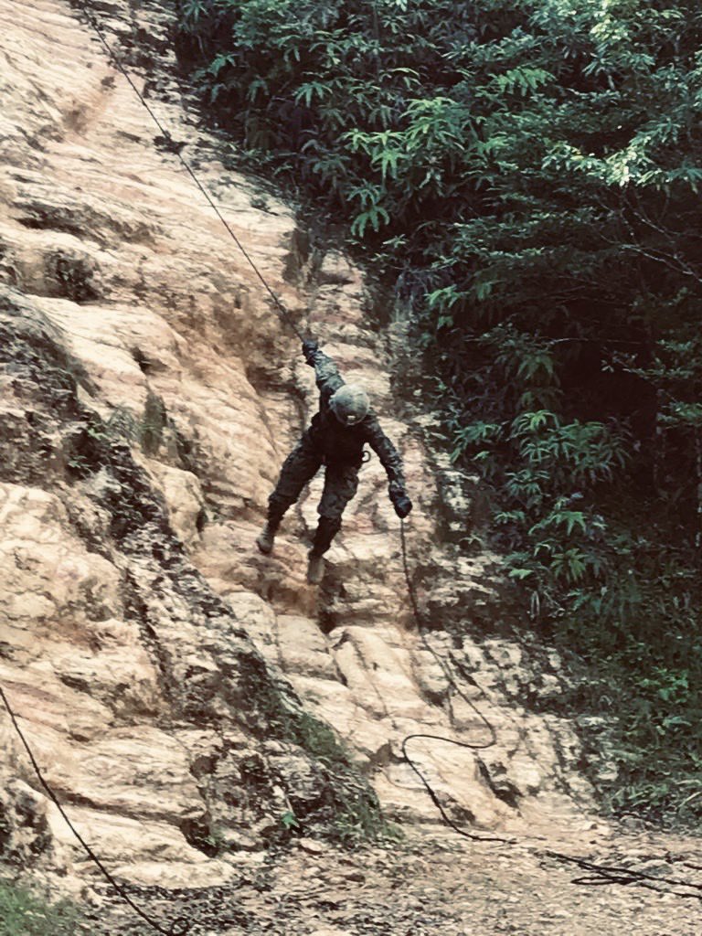 Not_Blade_6's tweet image. Wow has #bladekilo been busy in Okinawa. They’ve been off the grid for a few weeks while training at JWTC @IIIMEF. First was an incredible rock package where they got training we didn’t even see at Bridgeport! #onbelay #forwarddeployed #theblade