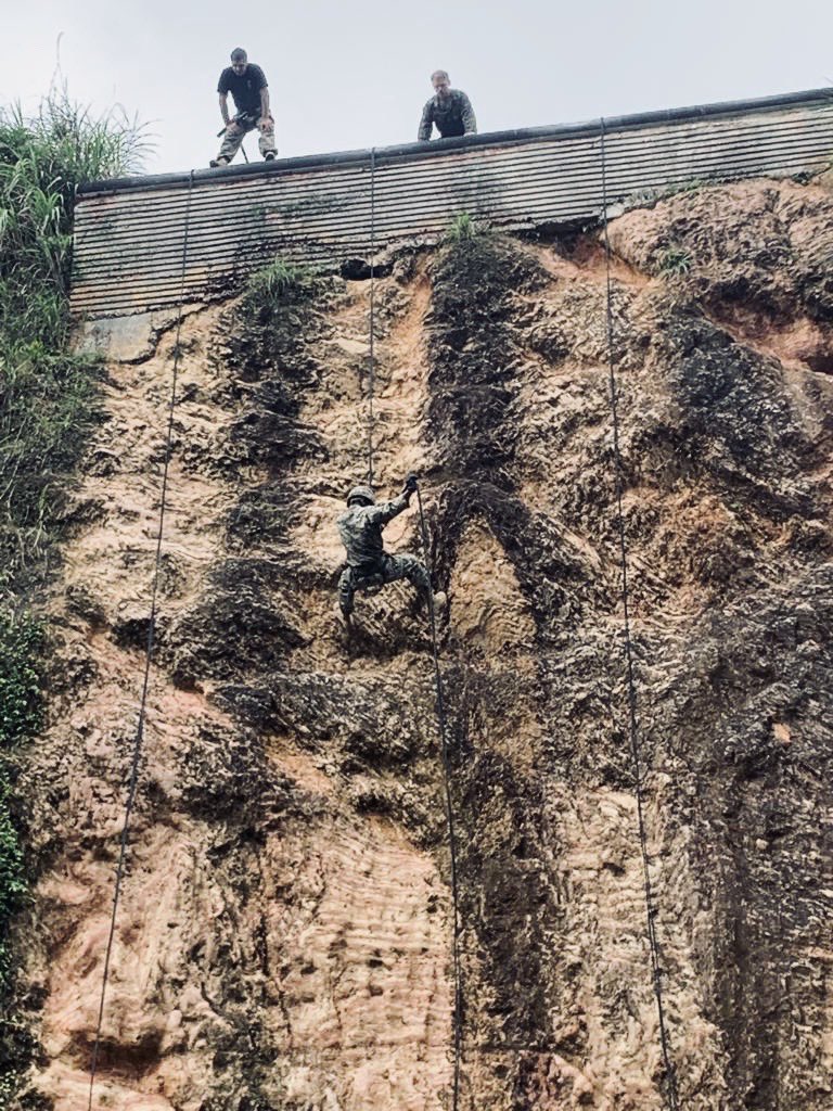 Not_Blade_6's tweet image. Wow has #bladekilo been busy in Okinawa. They’ve been off the grid for a few weeks while training at JWTC @IIIMEF. First was an incredible rock package where they got training we didn’t even see at Bridgeport! #onbelay #forwarddeployed #theblade