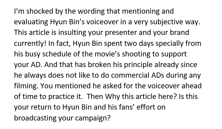 skyelsewhere's tweet photo. #현빈 
@LiveSmart 
#HyunBin 

Hi, Smart, pls. stop prompting the news ‘5 Fun Facts About Son Ye-Jin’s Smart Commercial’. (Check the link: https://t.co/E2D6jkXOn6 https://t.co/vKcozaG9D5