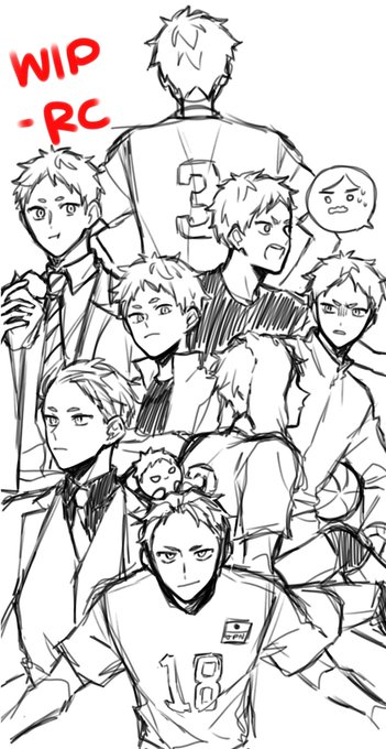 this is supposed to be for Mori's bday which is at August 8 but meh the earlier the better I'll make more drawings abt this sunshine for his bday lmao 