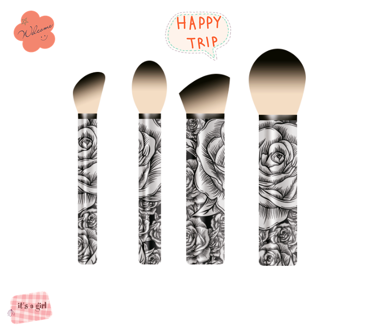 bealuxur's tweet photo. New design~Flower brush travel kit
what the flower is ? Happy girl flower brush kit #make up brush kit # bealuxur brush #bealuxur https://t.co/bKbEJptq3S