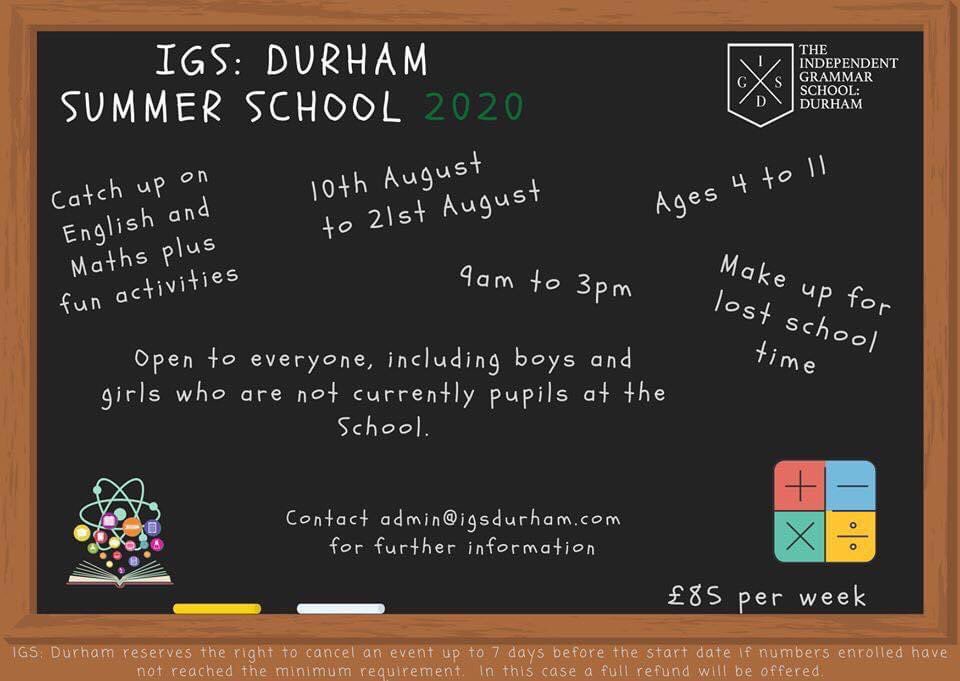 IGS Durham tweet media