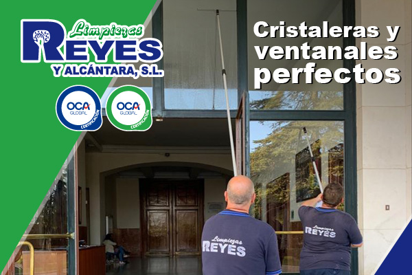 Limpieza profunda de suelos, paredes y techos de urbanizaciones y bloques de vecinos, pero también cristaleras sin mácula gracias a la profesionalidad del equipo de Limpiezas Reyes y Alcántara SL. 💦