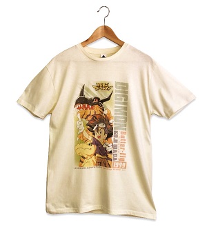 デジモンアドベンチャーButter-Fly CDジャケットデザインTシャツ