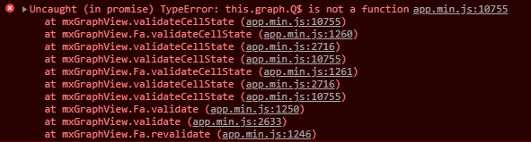 gpoussel's tweet photo. Hi @visualparadigm! Your VP Online application seems to be broken :(

I always get the following error when opening a new diagram https://t.co/h6HvG1YRUk