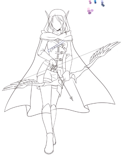 KristaL_Dawn07's tweet photo. So Ava's finally lvl17 so I had to draw her T4 version (compared to her lil baby-faced T1 self 😂❤️). Have a #WIP I guess XD; 

#DungeonsandDragons #DnD #DnDplayercharacter #Kaedraws #AvalynnStarsinger #DnD5e #digitalart #krisart #myart https://t.co/8VJ8KVLNPX
