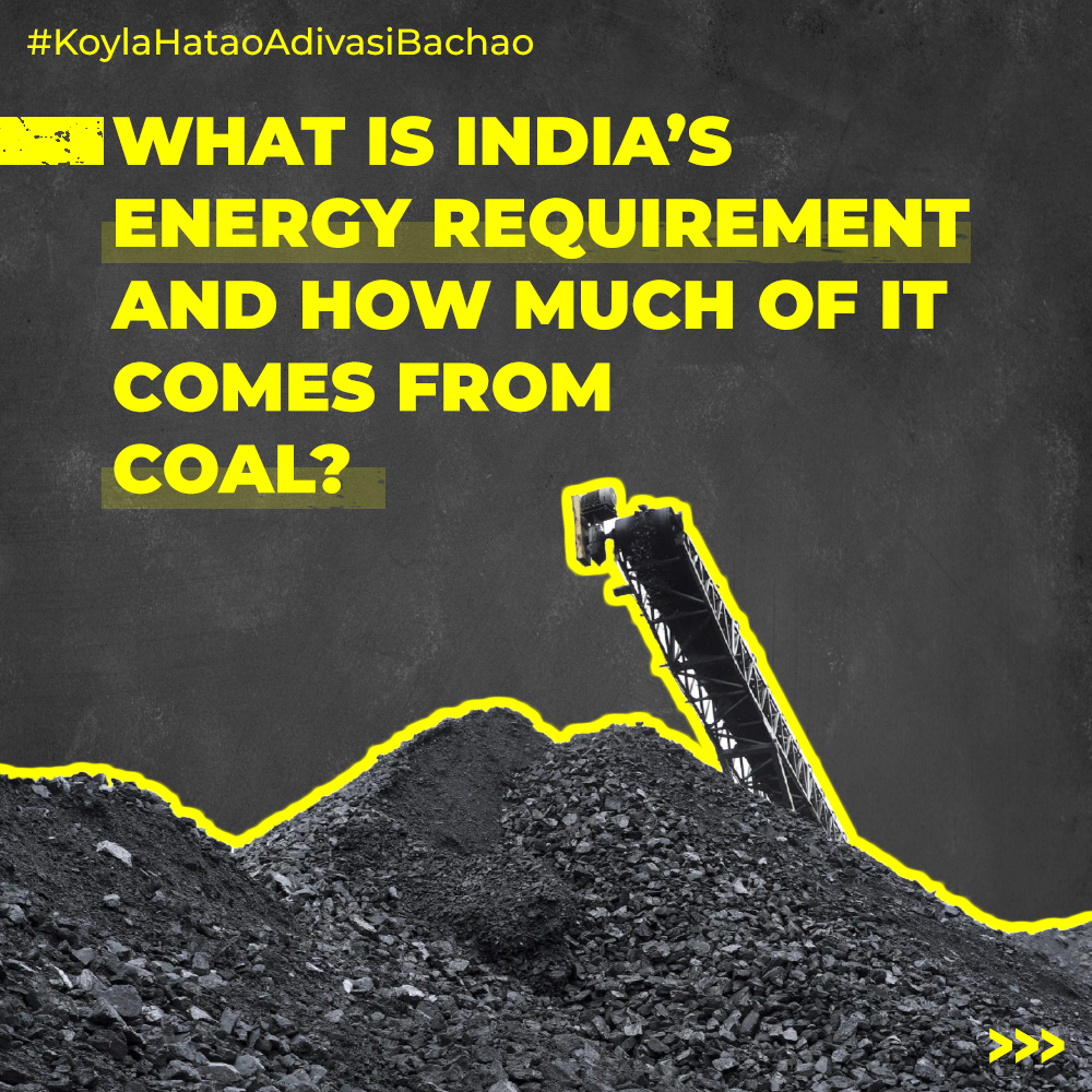 At a time when even the world's largest companies are moving away from Coal, Indian govt is pinning its hopes on new coal auctions to supposedly "end decades of lockdown". Is this a good idea in your opinion, tell us in the comments below. ⁠ #KoylaHataoAdivasiBachao.⁠⁠1/3