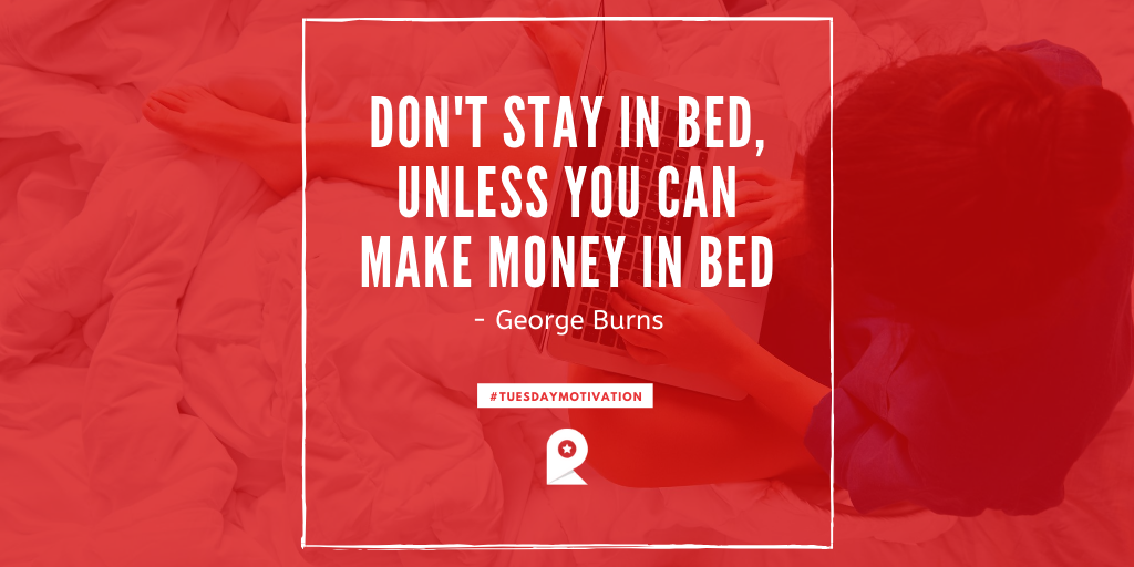 Reflogy_Inc's tweet photo. “Don't stay in bed, unless you can make money in bed” - George Burns.
Download Reflogy app - https://t.co/5hgJ4esseA &amp; Start referring &amp; earning.

#tuesdaymotivation #tuesdaythoughts #tuesdayinspiration #moneymotivation #makemoney #referandearn #moneyquotes #georgeburns https://t.co/vz0nofk2Pz