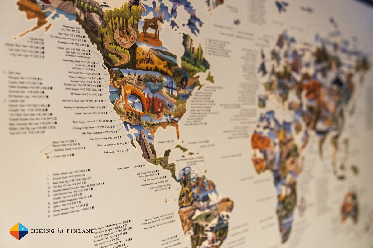 Do you have a #hobbyroom (#Mancave/ #Batcave =)? Then take a look at <a href="/awesome_maps/">Awesome Maps</a>: hikinginfinland.com/2020/08/awesom… #hiking #maps #design #hygge