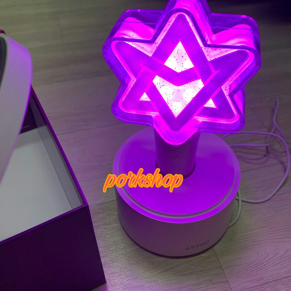 Anneyeong Porkies!ASTRO LIGHTSTICK PHP 3,100 (UNSEALED USED FOR DISPLAYS only) 1 DAY PAYMENT OF 50% OR FULL. OTHER 50% TIL DOP.DOP AUG 19SHIP TO PH AUG 22ETA 15 DAYS OR DEPENDS ON THE SITN.MOP BPI NAD GCASH ONLY!DM TO ORDER.Kamsa!  #porKShopGO19