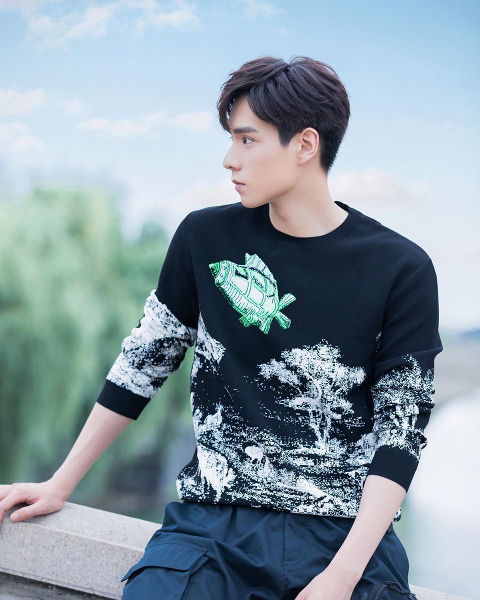 woodenmooon's tweet image. baru ini nonton cdrama sampe kepo akun sns para cast nya :) 
wu bai ga kalah ganteng seh sm han shangyan 😭😭❤

#HuYiTian as #WuBai / #DT 
#GoGoSquid