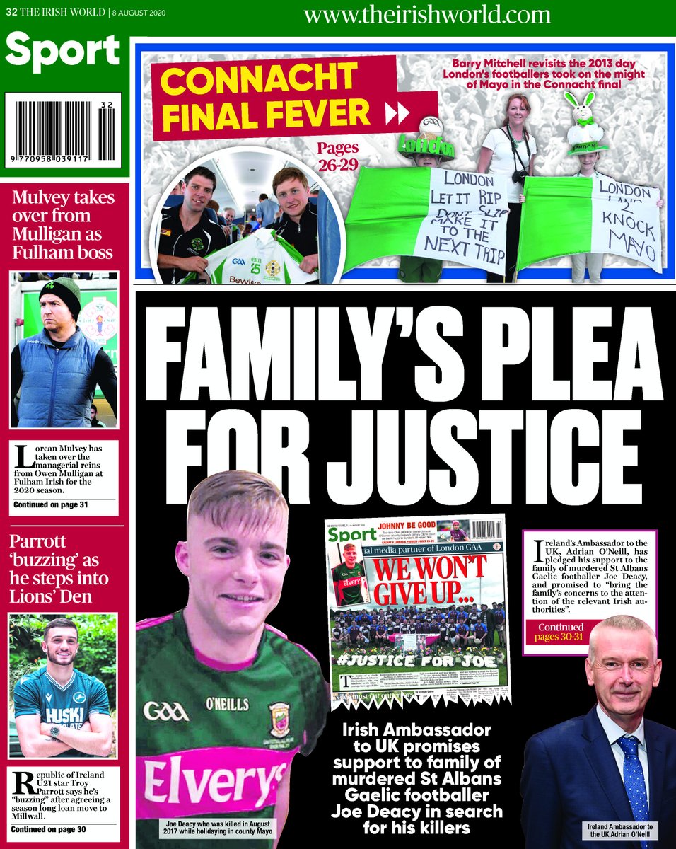 the Irish World (@theirishworld) on Twitter photo In this week's Irish World In this week's Irish World