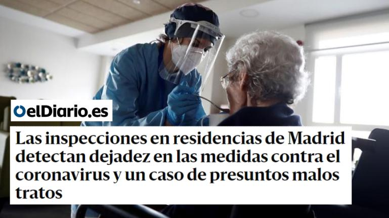 leganemos's tweet photo. En #Madrid hemos perdido a 7.600 personas en nuestras residencias. Ahora empezamos a saber qué pasó dentro, lo preocupante es que seguimos sin saber qué se hará para que no ocurra de nuevo #SOSResidencias https://t.co/Ktacb1YMzJ
