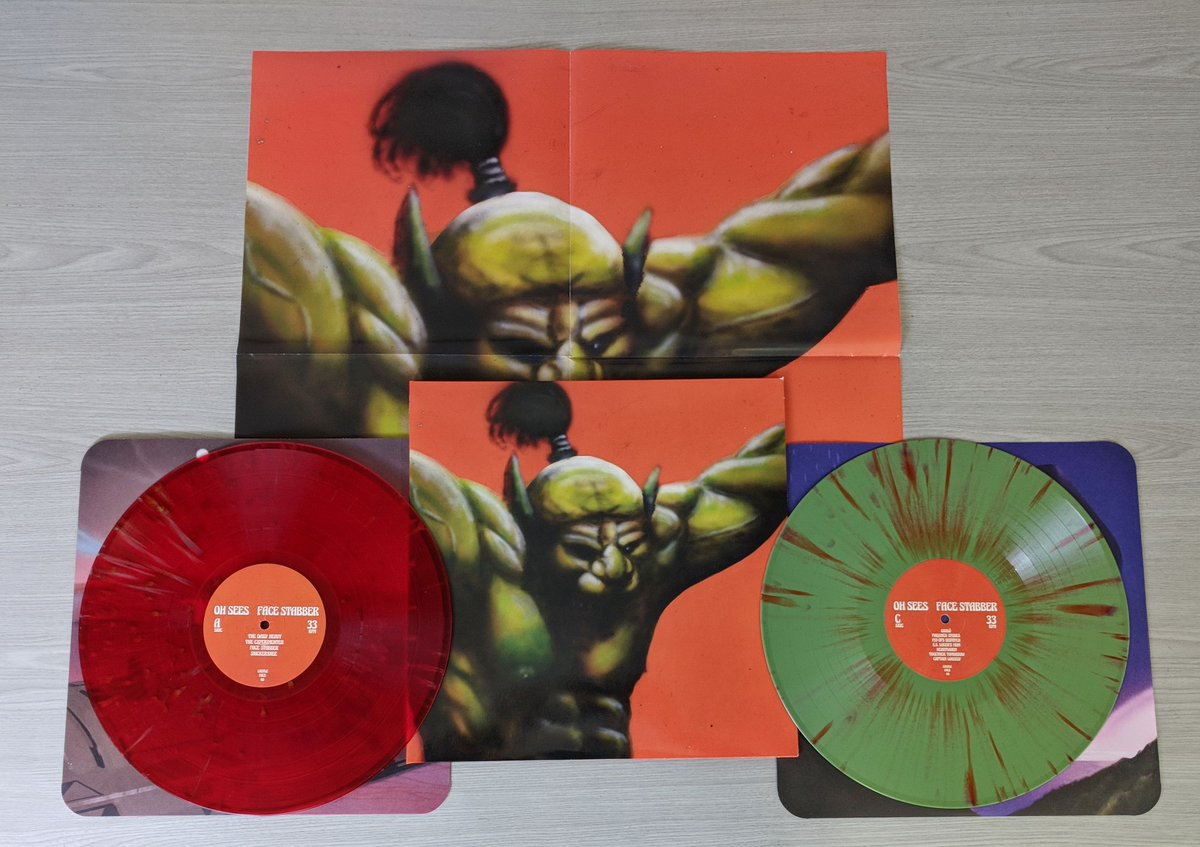 Norman Records Reduced Face Stabber By Oh Sees We Re Down To The Last 10 Copies Of Our Very Own Norman Records Exclusive Variant Of The Most Recent Oh Sees Record