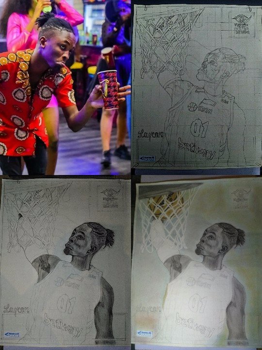 Hi‍ guys!This is my entry for the Betway Flex Your Ink challenge  #BetwayFYISpot  @Itslaycon in action as a basketballer (pencil drawing)Please!!! ur likes+tags+comments+retweets would really go a long way!A very BIG thanks in advnce as u help me win  #BetwayGameOn