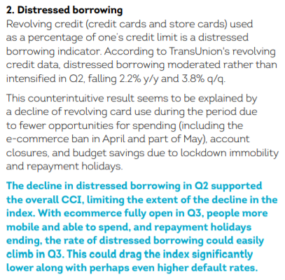 etmanalytics's tweet photo. "New defaults increased by an estimated 21% from Q2 2019 after rising 5% y/y in Q1. On a seasonally adjusted basis, the rate of new defaults increased by 11% during the quarter, the highest rate on record since 2006." https://t.co/wSlpt9Ogq0