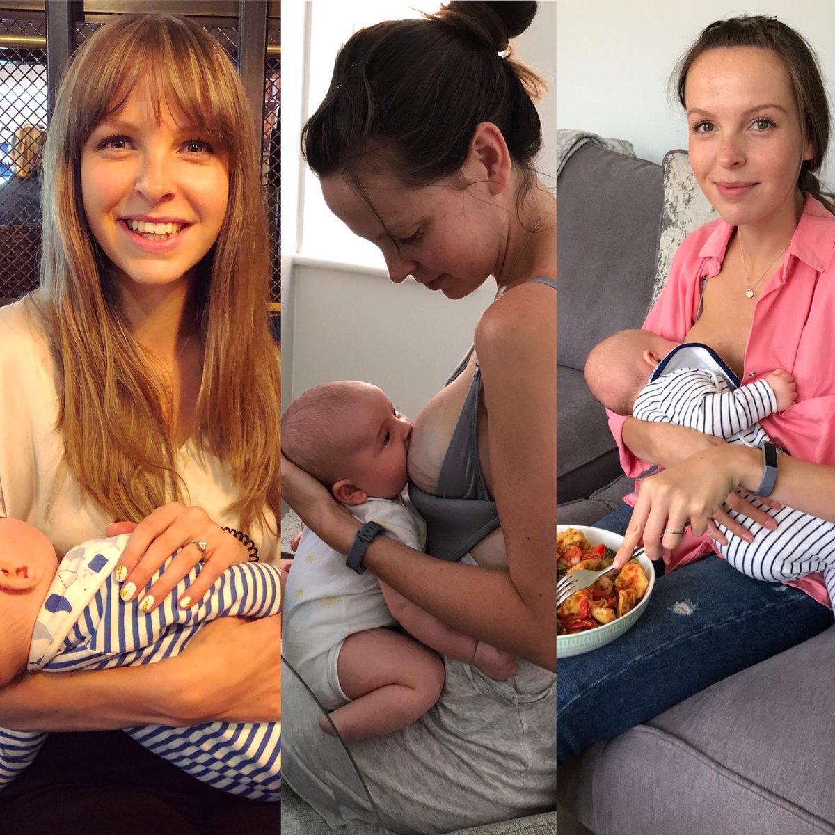 Cried through most feeds for six weeks because breastfeeding is hard as hell.
Hands together for all of the mums that breastfeed, tried to breastfeed, express and bottlefeed or that formula feed - heroes the lot of you! 🍈🍈🍼#NationalBreastfeedingMonth #normalisebreastfeeding
