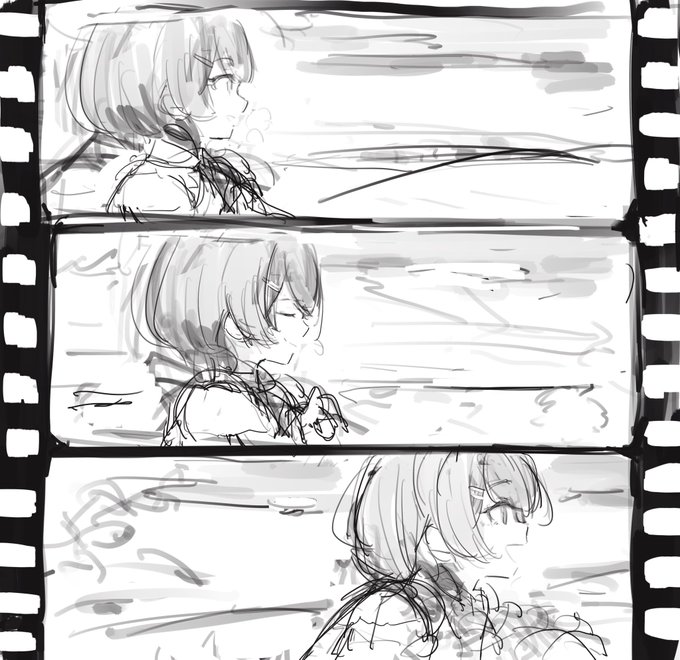 水色感情読んだのでこういうの描きたい 