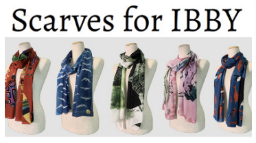 IBBYINT's tweet photo. Ten Andersen Award-winning illustrators have created original art for ten beautiful silk scarves as a donation to IBBY and its work. Sale of these scarves starts on 2 September 2020 at 2:30pm (CEST). View the scarves at https://t.co/RaRfExiPdK and https://t.co/KM9IYbQjdG https://t.co/zlQaxr9HUR