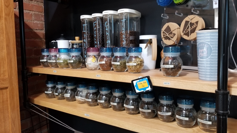 PhixCafe's tweet photo. Everyone wants the tea. Well, we got it! Our selection will definitely help you sip and mind your business 😉 But just promise you won't spill the tea. It's too good!

#CafePhix #PhixedIt #WeGotTheTea #ThisIsCLE https://t.co/eLemuR60Ms