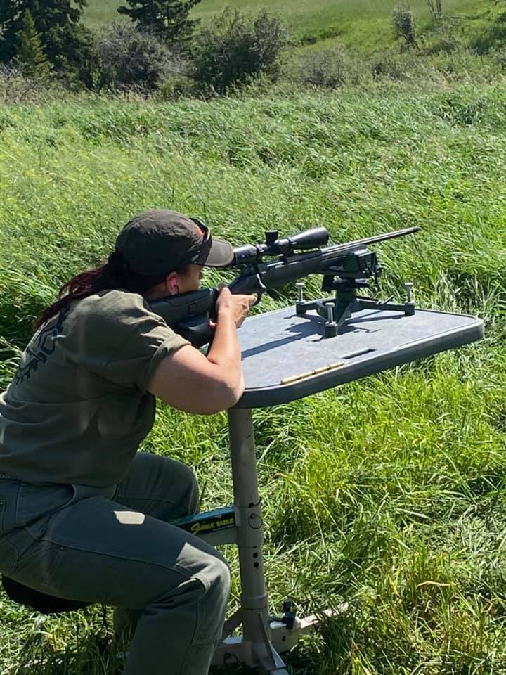 It’s a Creedmoor kind of day. Man this little Finnlight II shoots! #sako #zeisshunting #hornadyeldx