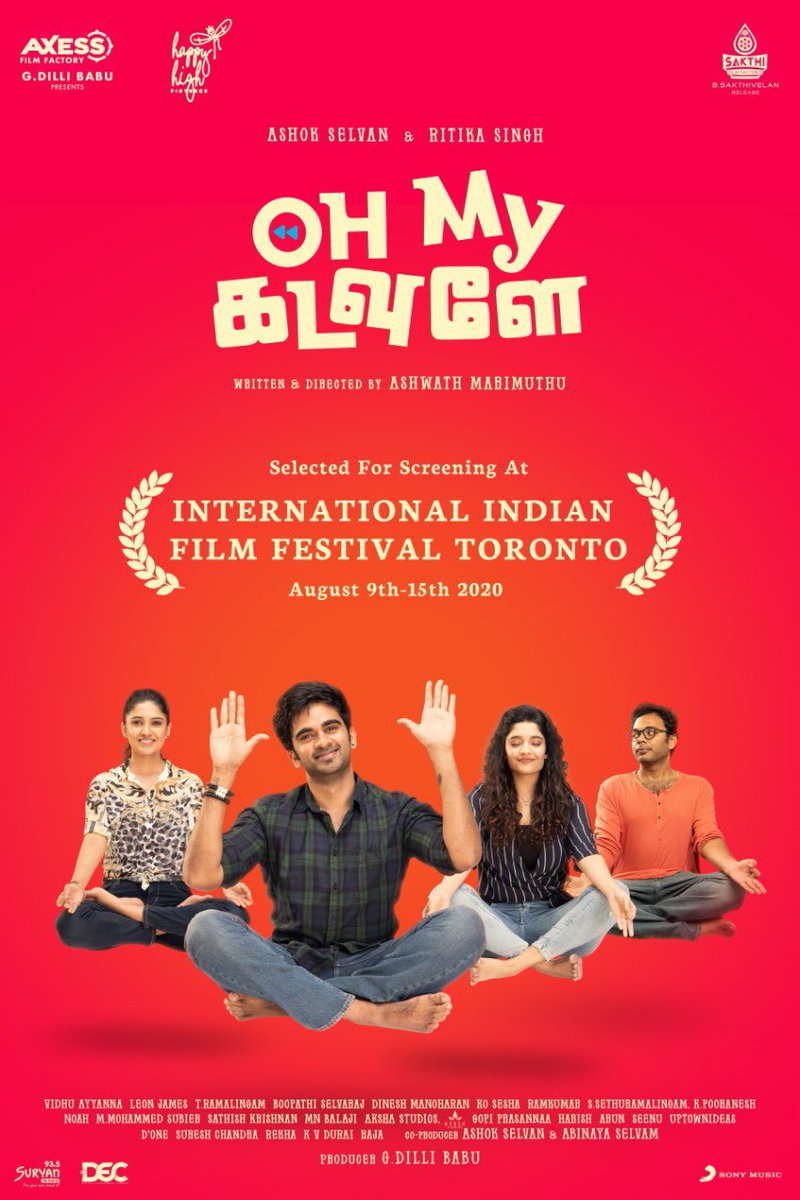 Happy to share that, it's @ritika_offl second film to be in the film festival. Irudhi suttru followed by #OhMyKadavule ๐๐ Our wishes to entire cast & crew. Thank you @Dir_Ashwath for this.
.
.
.
#RitikaSingh #Weloveritikasingh https://t.co/5mIdHVZtMu