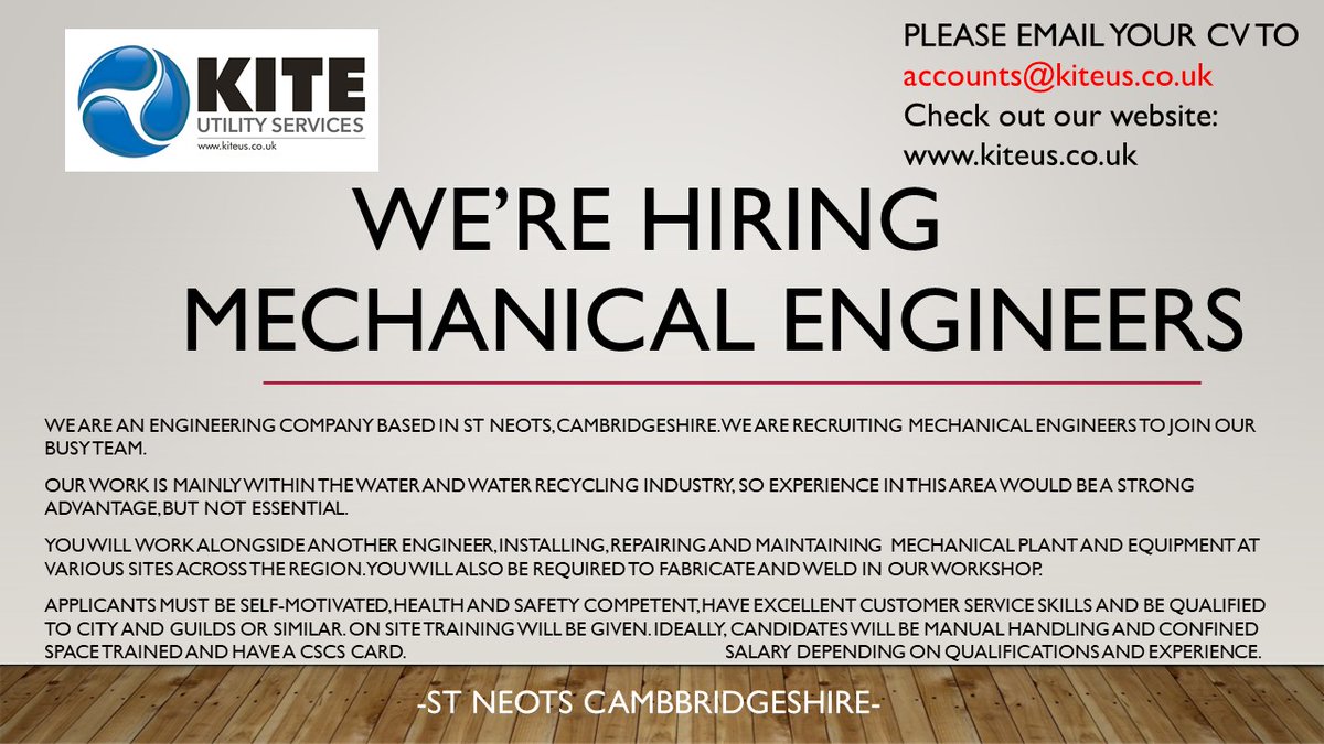 Recuitment opportunities now available at Kite!
kiteus.co.uk